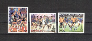 moskau043 Dschibuti Michelnummer 259 - 261 B postfrisch