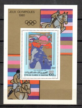 moskau108 Mauretanien Michelnummer Block 27 postfrisch