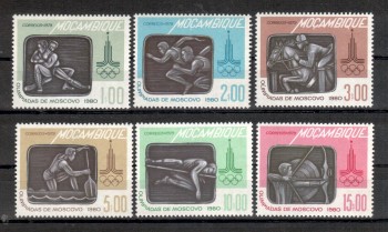 moskau119 Mosambik Michelnummer 687 - 692 postfrisch