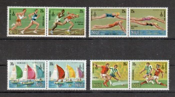 moskau139 Niue Michelnummer  358 - 365 postfrisch