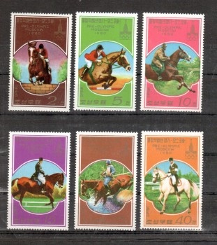 moskau141 Nordkorea Michelnummer 1707 - 1712 postfrisch