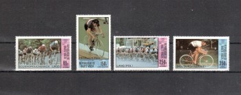 moskau154 Obervolta Michelnummer 808 - 811 postfrisch