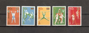 moskau197 Surinam Michelnummer 905 - 909 postfrisch