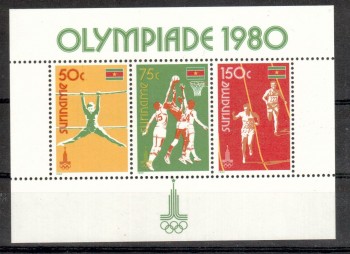 moskau198 Surinam Michelnummer Block 25 postfrisch