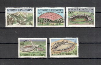 moskau204 St.Thomas + Prinzeninsel Michelnummer 632 - 636 A postfrisch