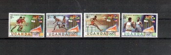 moskau225 Uganda Michelnummer 278 - 281 postfrisch moskau225 Uganda Michelnummer 278 - 281 postfrisch