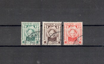 Niederlande Michelnummer 143 - 145 gestempelt Niederlande Michelnummer 143 - 145 gestempelt