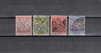 Niederlande Michelnummer 201 - 204 A gestempelt Niederlande Michelnummer 201 - 204 A gestempelt