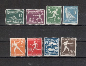 Niederlande Michelnummer 205 - 212 postfrisch Falz Niederlande Michelnummer 205 - 212 postfrisch Falz
