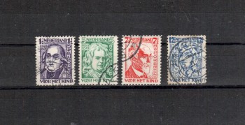 Niederlande Michelnummer 218 - 221 gestempelt Niederlande Michelnummer 218 - 221 gestempelt