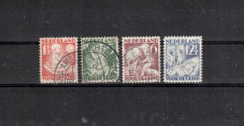 Niederlande Michelnummer 236 - 239 A gestempelt Niederlande Michelnummer 236 - 239 A gestempelt