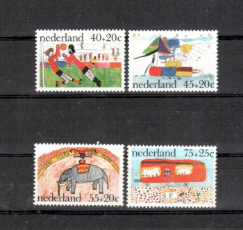 Niederlande Michelnummer 1088 - 1091 postfrisch 