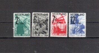 Niederlande Michelnummer 249 - 252 postfrisch Falz Niederlande Michelnummer 249 - 252 postfrisch Falz