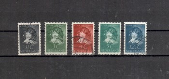 Niederlande Michelnummer 308 - 312 gestempelt Niederlande Michelnummer 308 - 312 gestempelt