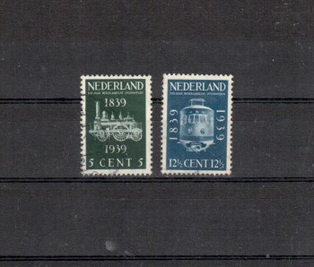 Niederlande Michelnummer 334 - 335 gestempelt Niederlande Michelnummer 334 - 335 gestempelt