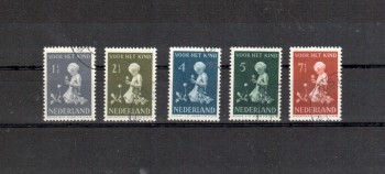 Niederlande Michelnummer 375 - 379 gestempelt Niederlande Michelnummer 375 - 379 gestempelt