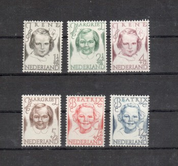 Niederlande Michelnummer 462 - 467 postfrisch Niederlande Michelnummer 462 - 467 postfrisch