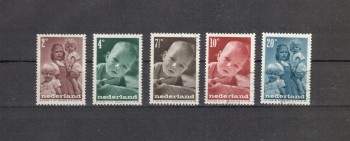 Niederlande Michelnummer 495 - 499 gestempelt