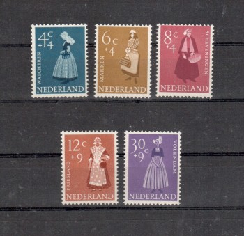 Niederlande Michelnummer 712 - 716 postfrisch Niederlande Michelnummer 712 - 716 postfrisch