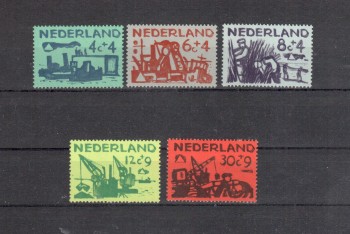 Niederlande Michelnummer 730 - 734 postfrisch