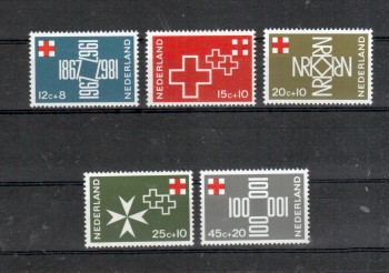 Niederlande Michelnummer 883 - 887 postfrisch 