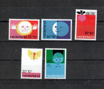 Niederlande Michelnummer 969 - 973 postfrisch 