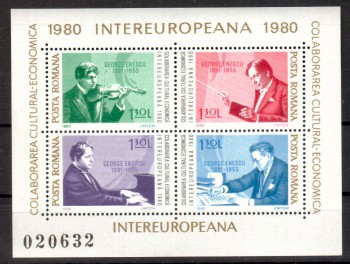 Rumaenien Michelnummer Block 169 postfrisch Rumaenien Michelnummer Block 169 postfrisch