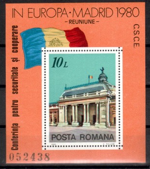 Rumaenien Michelnummer Block 174 postfrisch Rumaenien Michelnummer Block 174 postfrisch