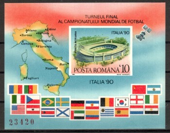 Rumaenien Michelnummer Block 262 postfrisch Rumaenien Michelnummer Block 262 postfrisch