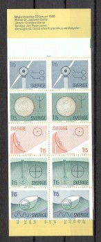 Schweden Michelnummer 1096 - 1100 MH 77 postfrisch Schweden Michelnummer 1096 - 1100 MH 77 postfrisch