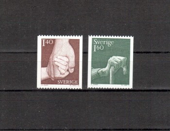 Schweden Michelnummer 1103 - 1104 postfrisch Schweden Michelnummer 1103 - 1104 postfrisch