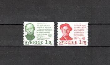 Schweden Michelnummer 1106 - 1107 postfrisch Schweden Michelnummer 1106 - 1107 postfrisch