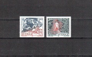 Schweden Michelnummer 1141 - 1142 postfrisch