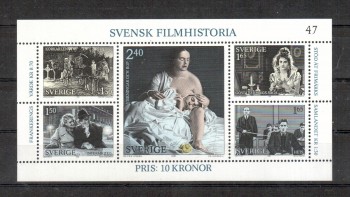 Schweden Michelnummer 1168 - 1172 Block 9 postfrisch