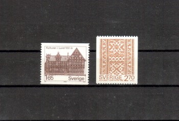 Schweden Michelnummer 1193 - 1194 postfrisch