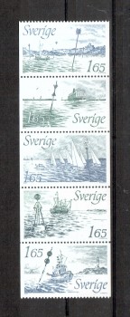 Schweden Michelnummer 1196 - 1200 postfrisch