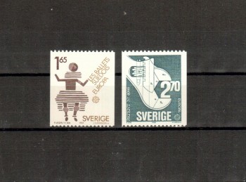 Schweden Michelnummer 1237 - 1238 postfrisch