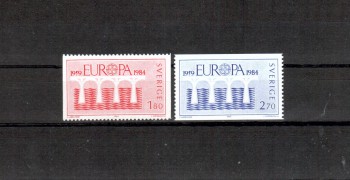 Schweden Michelnummer 1270 - 1271 postfrisch