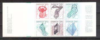 Schweden Michelnummer 1282 - 1287 MH 99 postfrisch