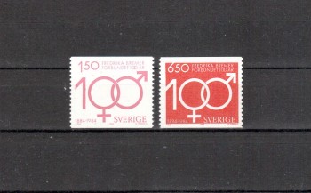 Schweden Michelnummer 1298 - 1299 postfrisch