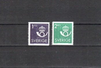Schweden Michelnummer 1379 - 1380 postfrisch