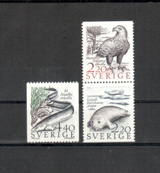 Schweden Michelnummer 1479 - 1481 postfrisch Schweden Michelnummer 1479 - 1481 postfrisch