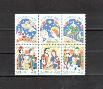 Schweden Michelnummer 1510 - 1515 postfrisch Schweden Michelnummer 1510 - 1515 postfrisch
