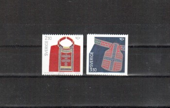 Schweden Michelnummer 1537 - 1538 postfrisch