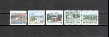 Schweden Michelnummer 1582 - 1586 postfrisch