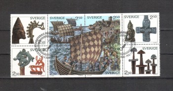 Schweden Michelnummer 1592 - 1599 gestempelt