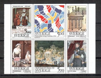 Schweden Michelnummer 1817 - 1822 postfrisch