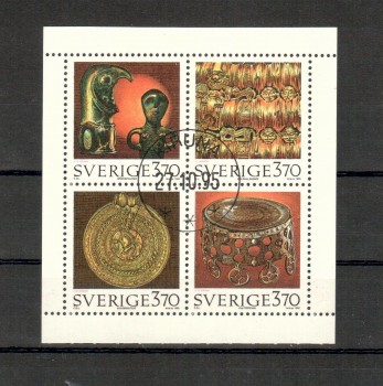 Schweden Michelnummer 1906 - 1909 gestempelt
