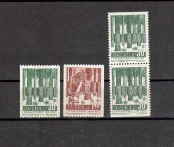 Schweden Michelnummer 451 - 452 postfrisch Schweden Michelnummer 451 - 452 postfrisch