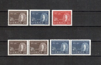 Schweden Michelnummer 508 - 510 postfrisch